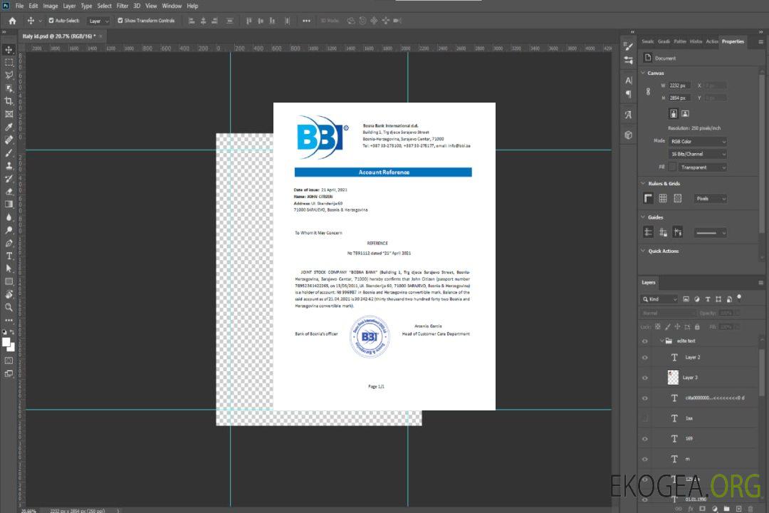 Bosnie , Herzégovine Bosna Bank Internat , reference template Bosnie , Herzégovine Bosna Bank Internat , reference template